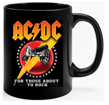AC/DC For Those About to Rock Mug